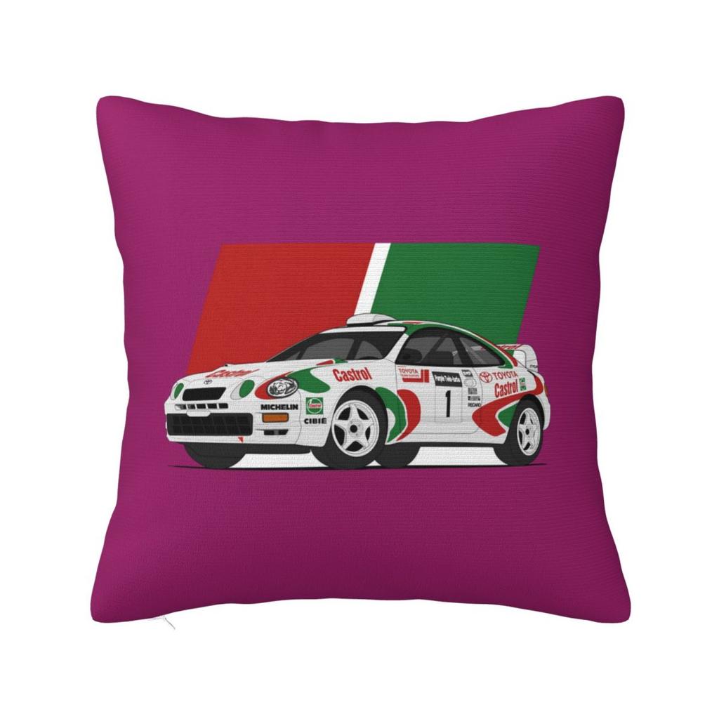 Celica GT Four Rally Square Pillowcase Cushion Cover Pillow Case Throw Pillow Cover for Home Bedroom Car