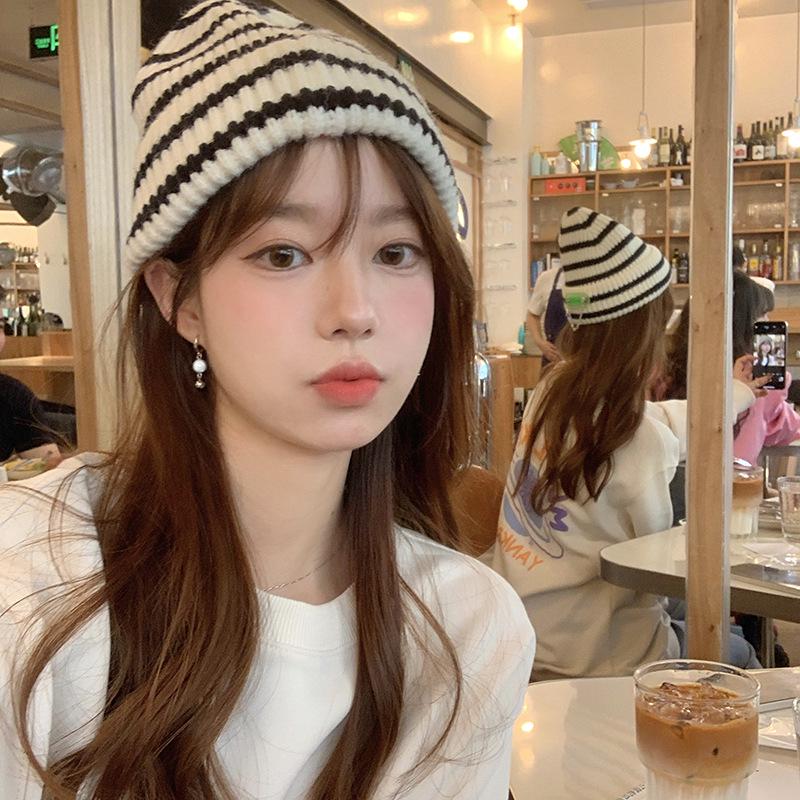 Peach Tea Asymmetrical Earrings: Mango Star & Pearl Dangles – Women's Unique Design