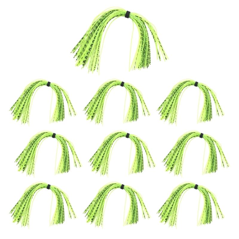 44 Strands/Bundle Squid Silk Skirt Jig Skirts Tying Component Buzzbaits Squid Skirt Tying Component Fishing Accessory