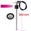 150mm-600mm Water Fuel Level Sensor 0-190Ohm/240-33ohm Sensor for Marine Boat Yacht Car Oil Liquid Tank Fuel Sender Unit Sensors