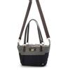 Handbag Waterproof Nylon 2WAY Handbag for Women Dark Gray [Lava Gagery] (15)