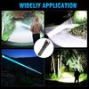 500W High Power LED Flashlight Type-C USB Rechargeable Zoom Torch Strong Light Lamp Outdoor Ultra Powerful Flash Light