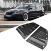 Pair of Side Vent Window Scoop Louver Trim Car Modification Fit for R Mk6 2009-2013Carbon Fiber Style