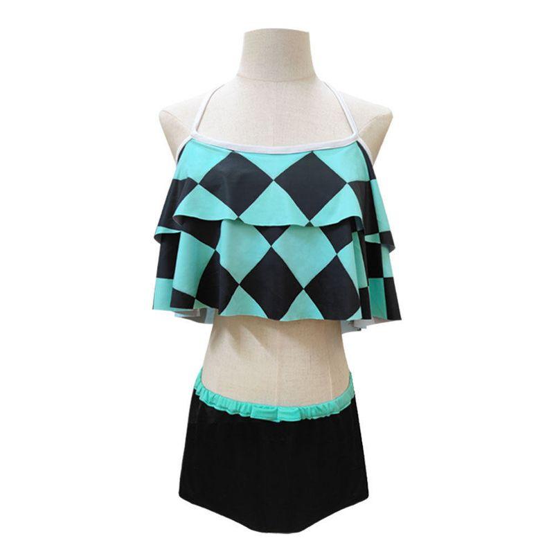 Demon Slayer Cosplay Costume Swimsuit Butterfly Shinobu Tanjiro Nezuko Bikini Cosplay Swimsuit Anime Clothing