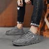 Plus Size 46 Men Split Leather Casual Leather Shoes Men Loafers Comfortable Driving Shoe Moccasins Man Flats Shoes