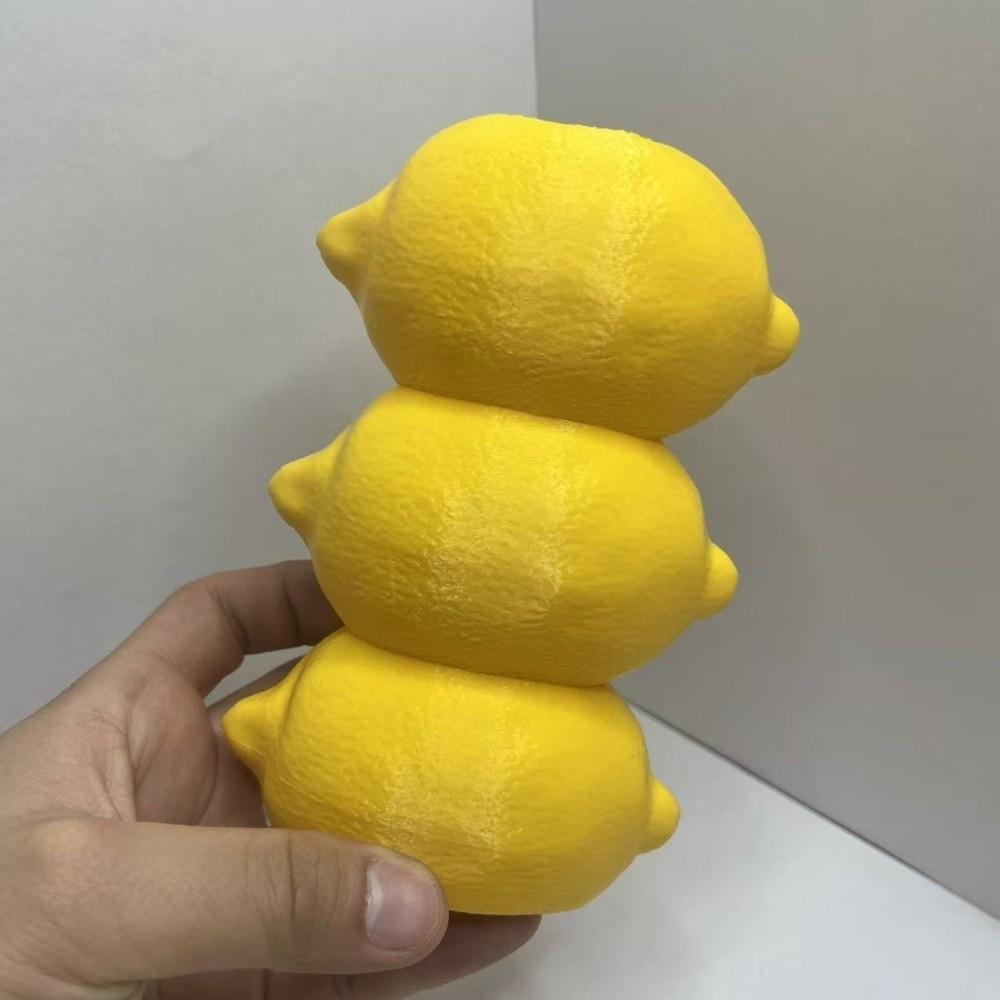 3D Printing Imitation Fruit Vase Nordic Style Fruit Model Vase Creative Lemon Vase Bedroom