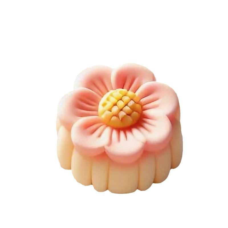 3D-Blumenform Blumen-Silikonformen Eis-Gebäck Backwerkzeug Gelee-Süßigkeitenformen Wiederverwendbare Schokoladen-Silikon-Seifenform Küche