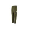 Fleece-Lined Warm Jogger Sweatpants Men Bottoms Olive DD5024-326