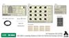 Tetra Model ME Series Patriot Plastic Model Parts ME3543 1/35 MIM-104C PAC-2/Radar (for TR)