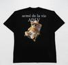 Korea ADLV Sommer Y2k Neuer Cartoon-Bären-Print Mode Vielseitiges Damen Freizeit Paar Kurzarm Unisex T-Shirt Trend