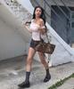 Raiment Stud Strap Boat Bag_Brown