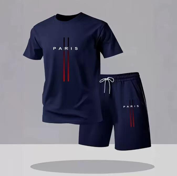 Men's Quick-Dry Short-Sleeve Running Sportswear Set