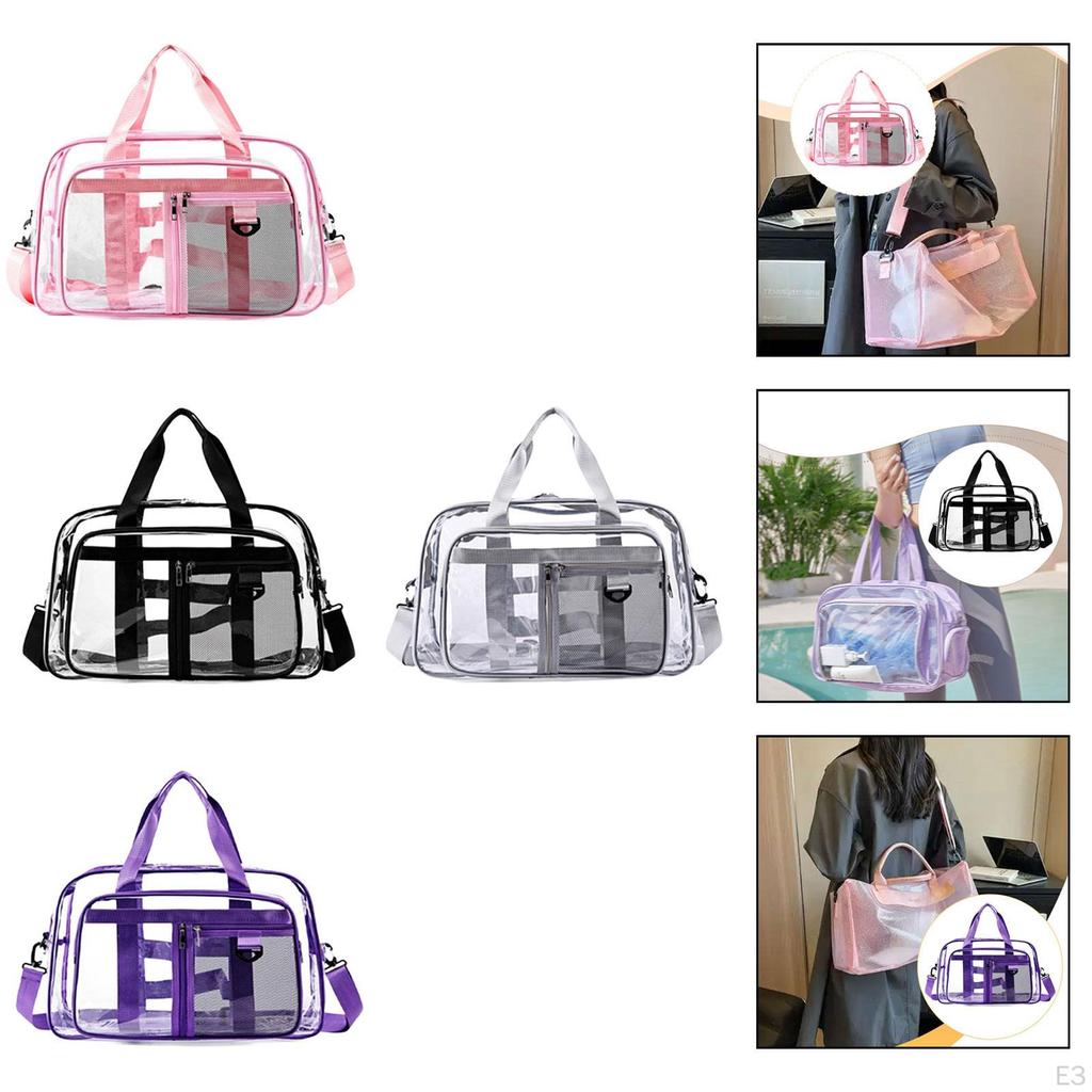 Clear Tote Bag Casual Trendy Women's Shoulder for Music Festival Concert
