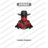 Hot building block toys children's mini brick Superhero Joker Two-Face Robin assembly toys party festival collection gifts