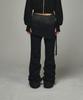 BLR Dyed Eyelet Belt Skirt Shirring Pants