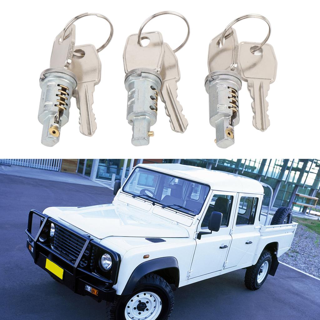 Door Lock Barrel Set MTC6504 Metal Strong Structure Front Door Lock Barrel Kit with Keys for Defende