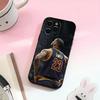 Custodia per Telefono Basketball L-Lebron James 23 Per iPhone 17,16,15,14,13,12,11 Plus,Pro,Max,XS Silicone Morbida