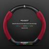 Car Steering Wheel Cover For Peugeot 106 107 108 206 207 208 301 307 308 406 407 408 508 607 2008 3008 4008 5008 GT RCZ Rifter ENH5