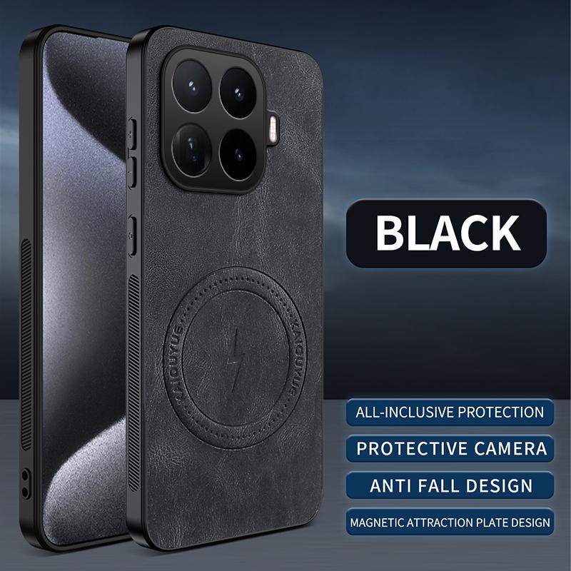 For Xiaomi 17T Pro/Xiaomi 17TPro/Xiaomi17T Case Simple Stylish Magnetic Suction Luxury PU Leather Skin-friendly Anti-drop Cover