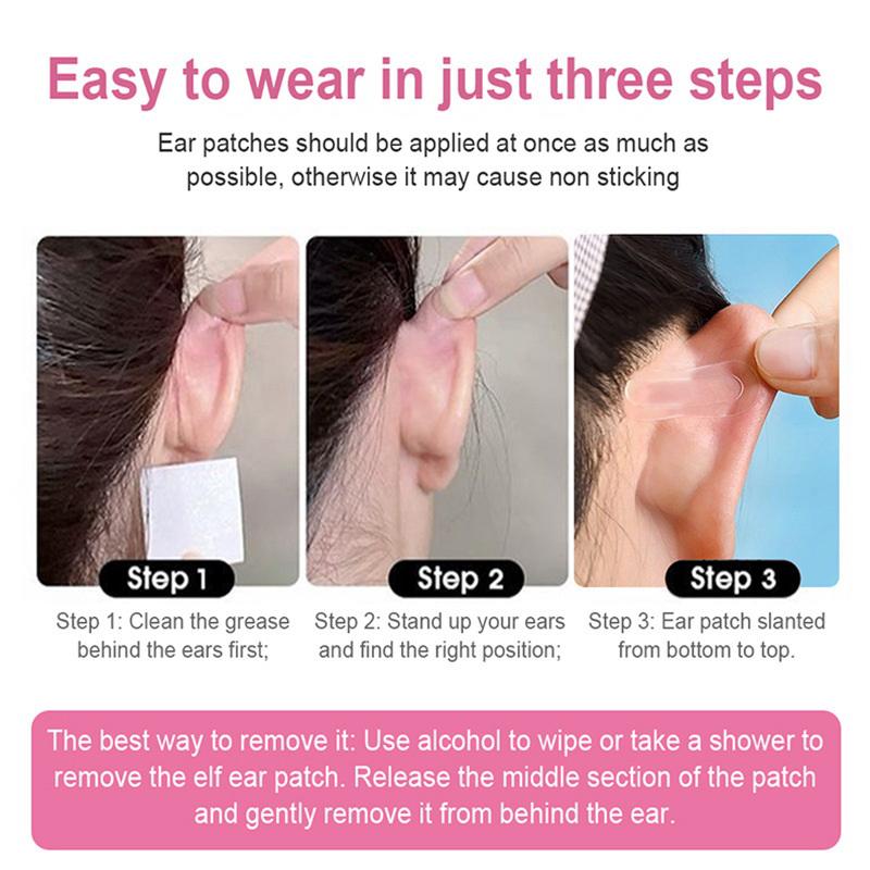 Elf Ear Stickers Veneer Ears Become Ear Correction Vertical Stand Ear Stickers Photo Stereotypes V-Face Stickers Magic Sitcker