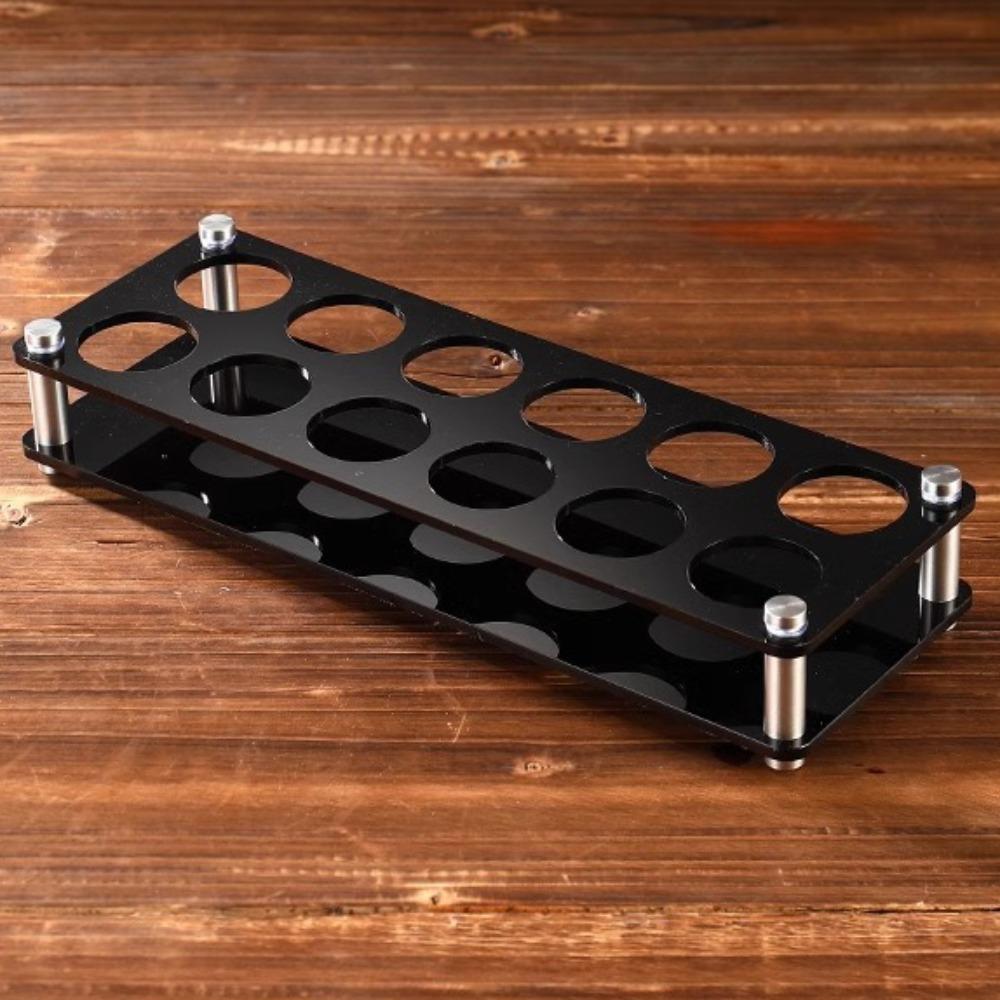 Round Hole Shot Glasses Holder 38mm Wine Cup Shelf Shot Glass Display Stand Restaurant Service