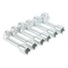 6PCS Fuel Injector Line Injection Socket Set 12in 12mm 14mm 16mm 17mm 18mm 19mm Fuel System Tools