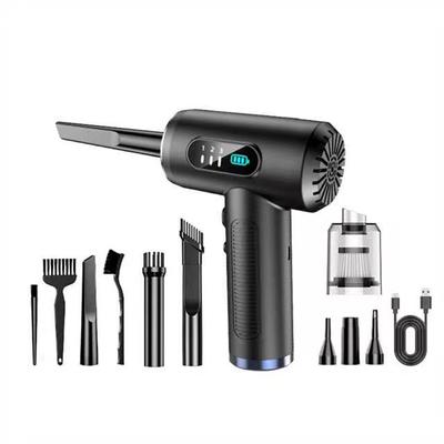 50000RPM Wireless Car Vacuum Cleaner, 68W Multifunctional 4 IN 1 Strong Suction Handheld Blow Pump Cordless For Car Home