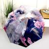 Forest Guardian Folding Umbrella 8 Paraphenoid Bones Portable Travel Umbrella Light