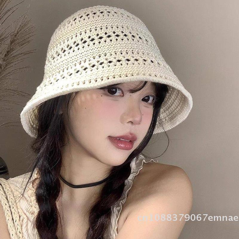 [ZYAS]2026 Summer Sun Hat Versatile Solid Color Sun Protection Hat Breathable Sunshade Hat Small Fisherman Hat