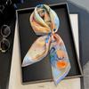 Fashion 100% Real Silk Scarf Women Shawls Wraps For Ladies Neckerchief Foulard Scarves Pashmina Female Shawl Hijab Bandana