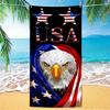 Unabhängigkeitstag Adler Strandtuch USA 250 Wochen Mikrofaser Badetuch Wasseraufnahme Schnelltrocknend