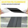 6pcs/set Car Window Center Pillar Film Trim Cover B C Posts Sticker Column Car Accessorie For Honda Fit/Jazz 2021-2022 BC Column Decal Panel