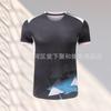 Quick-Dry Badminton Shirt Men Women Short Sleeve Sport T-Shirt Breathable Training Top Athletic Wear