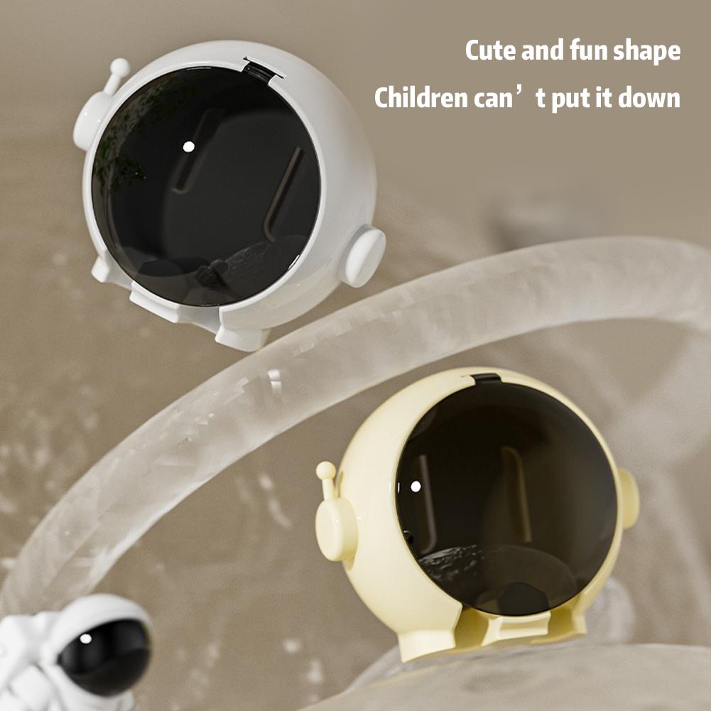 Badezimmer Zahnbürsten Organizer Einfache Installation Kreative Astronauten Designs Zahnbürstenhalter Für Haushalt Badezimmer Ornament