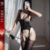 Sex Underwear Free Sexy Net Clothes One-piece Perspective Clothes Pure Desire Hollow Open Net Socks Temptation Flirting Suit