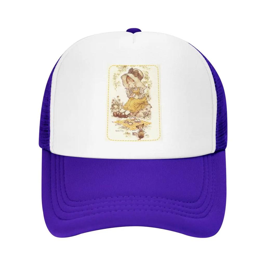 Sarah Kay Swing Girl Cap Fashion Casual Mesh Baseball Caps Adjustable Hat Hip Hop Summer Unisex Baseball Hats Polychromatic