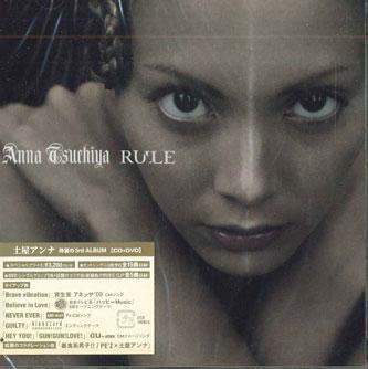 

CD ANNA TSUCHIYA - Rule CTCR14696BPROMO AVEX Japan Obi Japanese Pop/Rock Used