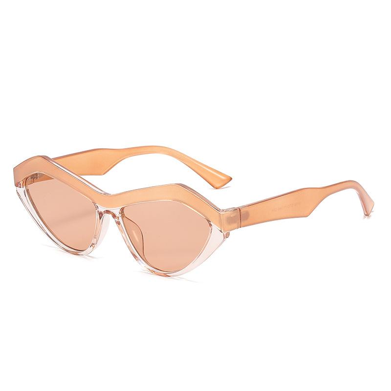 Sunglasses, Trendy Cat Eye Sunglasses For Women, Triangular Sunglasses 9119