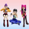 Anime Kpop Dämon Druck Nudeln Figur Schreibtisch Dekoration Modell Spielzeug für Gamer Cartoon Sammler