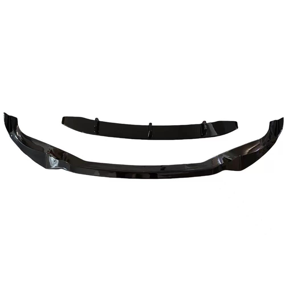 Compatible with 2019-2023 BMW X5 G05 Sport Black Warrior Front Lip Splitter Kit.