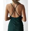Women's Sexy Split Halter Halter Dress