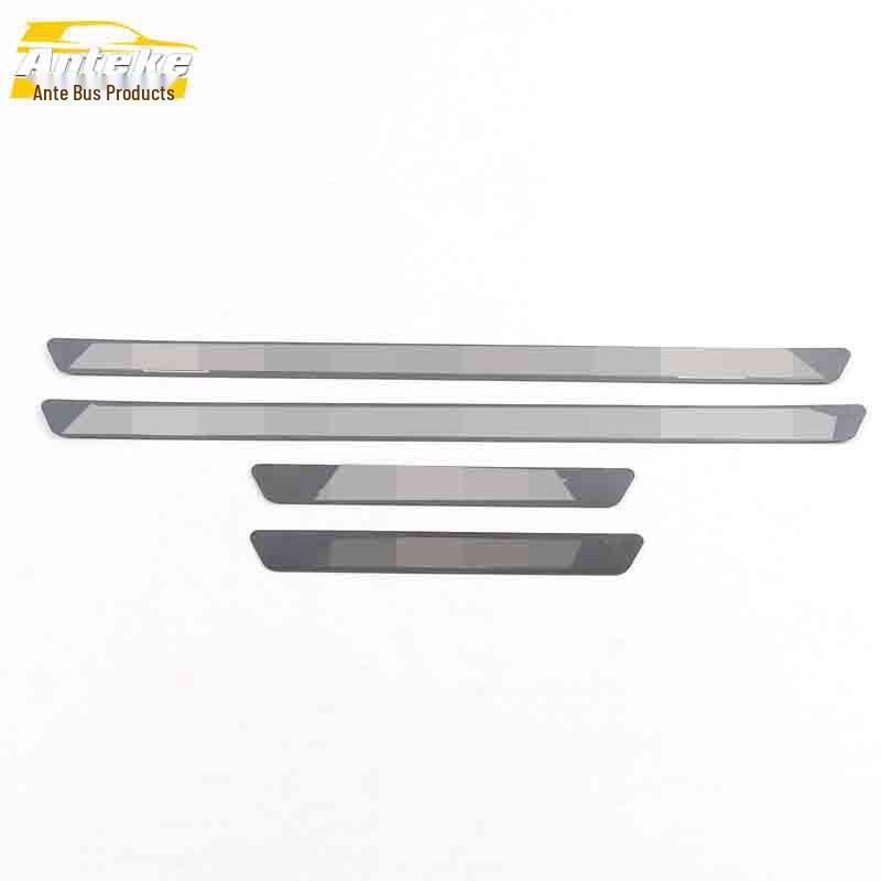 Equinox Stainless Steel Anti-Scratch Sill and Welcome Bumper Scuff Strip