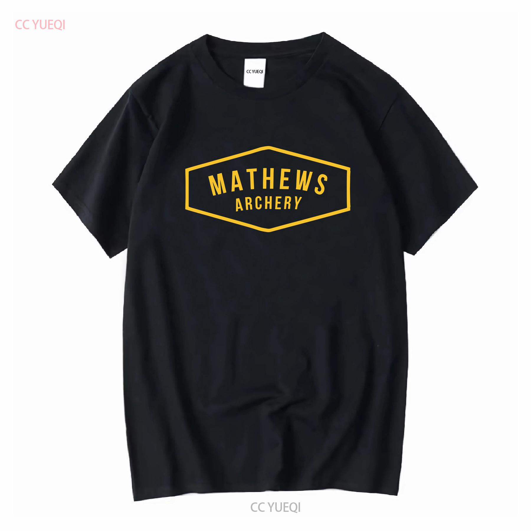 

Mathews Archery Shield T Shirt Medium long or short sleeves vintage Washed streetwear fashion Comfortable Stylish 4XL