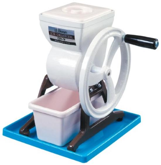 

Ручная машина для приготовления ледяной стружки Ikenaga Iron Works, измельчитель льда Swan FAI79, Япония, CR-3