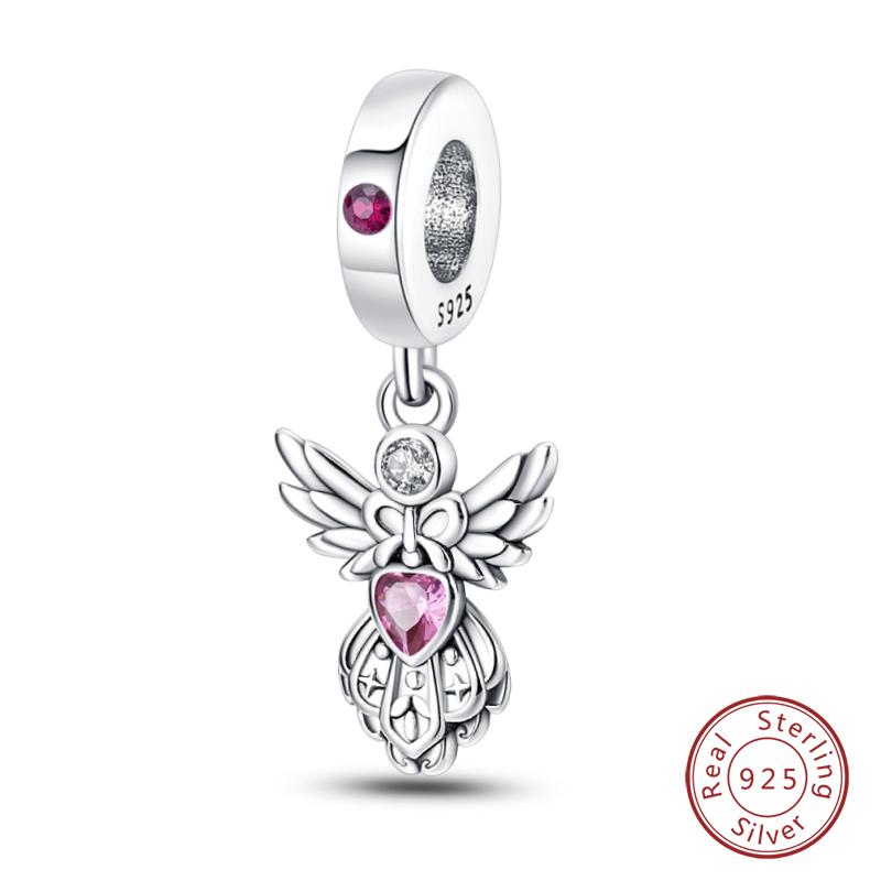 

925 Silver Chameleon Luminous Firefly Butterfly Charms Beads Fit Qikaola 925 Original Bracelets Fine DIY Jewelry Making