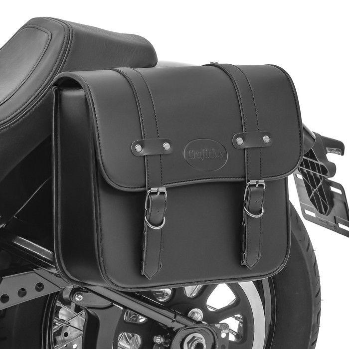 Set 2x Sacoche Cavalière Laterale pour motos custom + sac interieur RNO