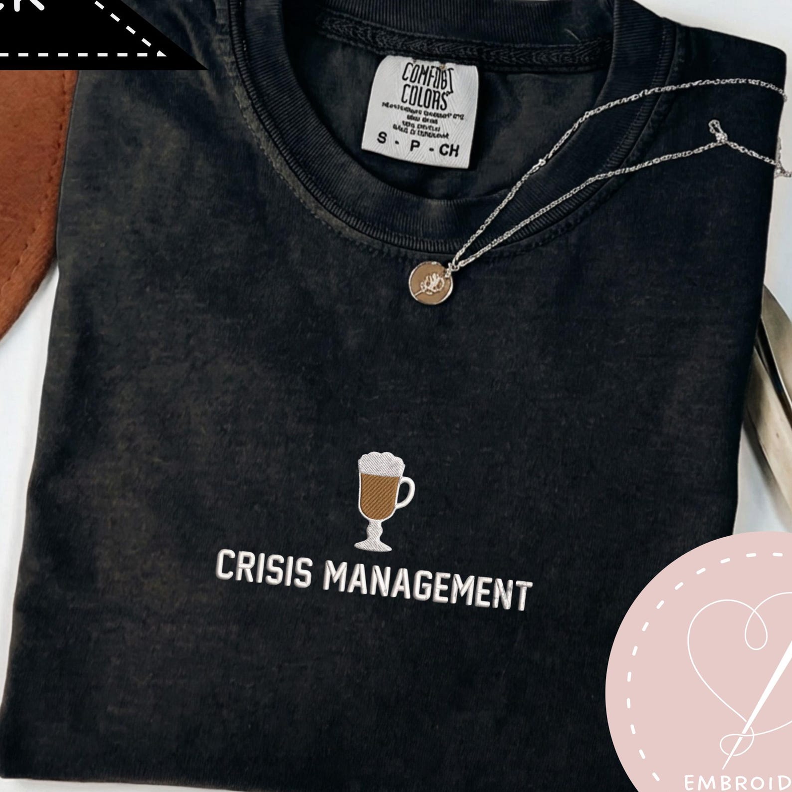 Crisis Management Guinness Shirt: Beer Comfort Colors® T-Shirt, St Patricks Day Shirt, St Pattys Day, Irish Pub Party Tee Beer Lovers XL
