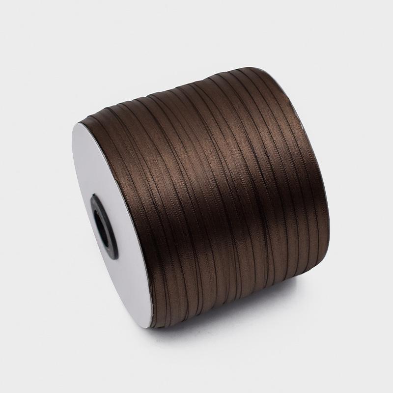 0.3cm Encrypted Polyester Satin Ribbon for Clothing and DIY Accessories