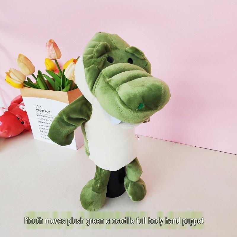Cartoon Animal Hand Puppet Plush Doll for Kids' Interactive Play