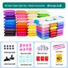 36 Colors Super Light Play Dough & 24 Colors Space Clay - DIY Modeling Clay Toys for Kids